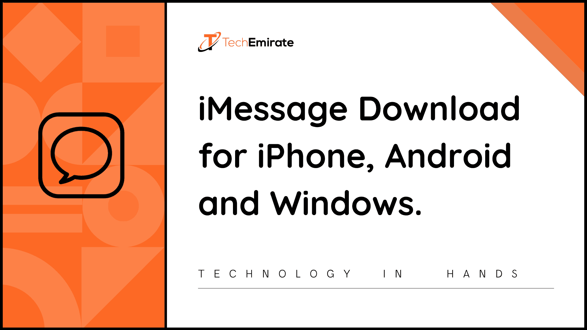 Techemirate - iMessage Download