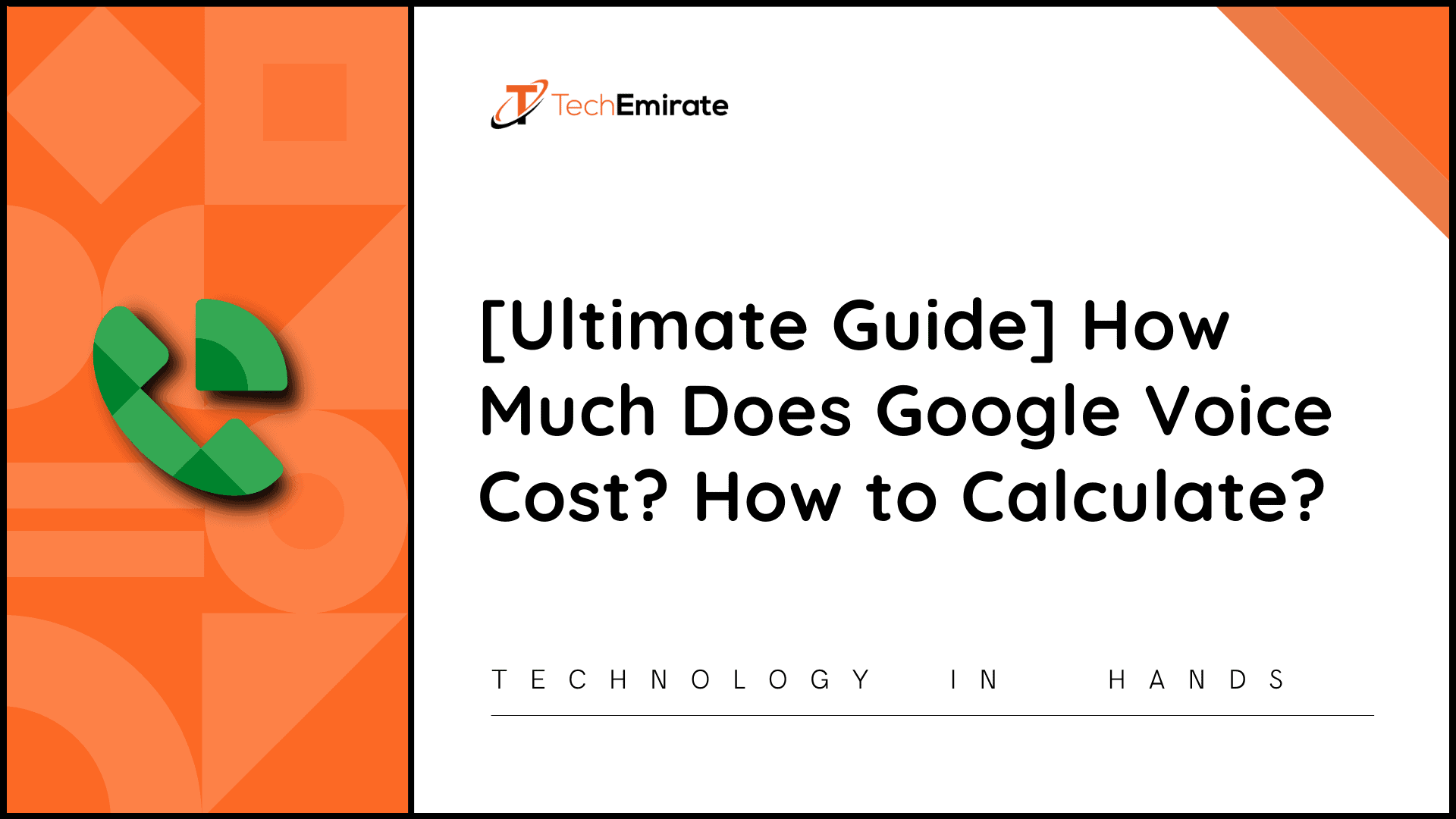 techemirate.com - how much does google voice cost