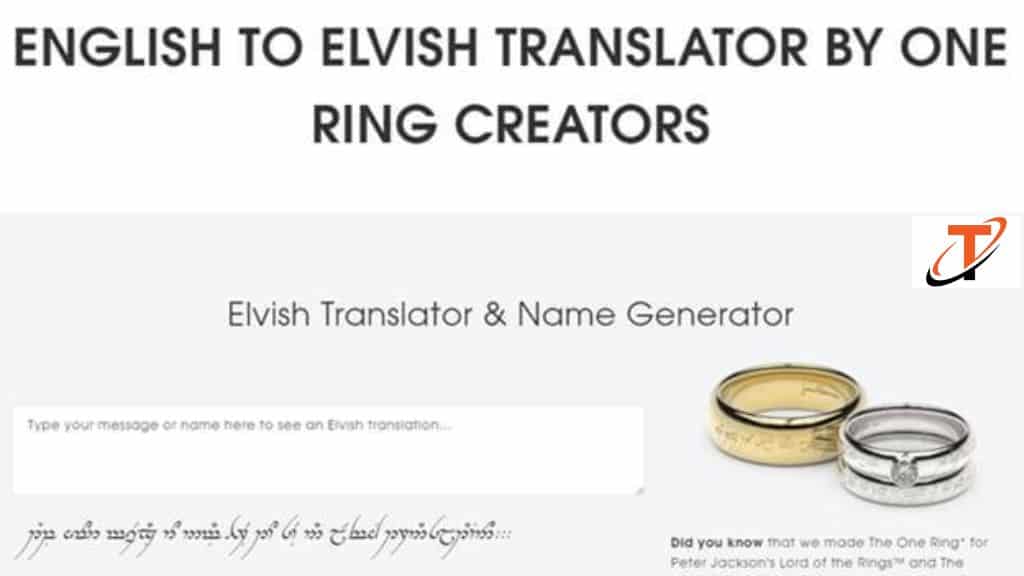 Techemirate - google translate elvish